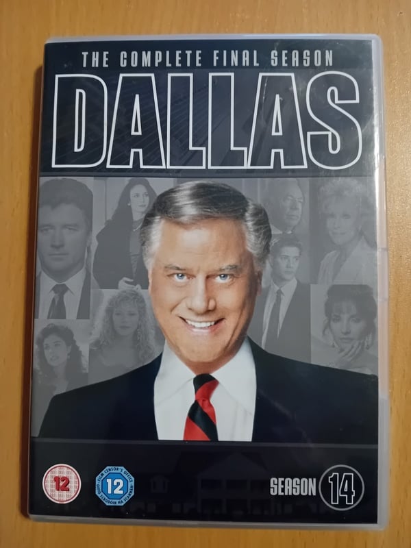 Dallas Sesong 14 med Larry Hagman (Siste Sesong) DVD