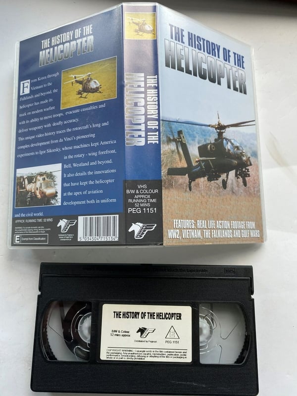 Ilmailuhistoria: Helikopterin historia DVD