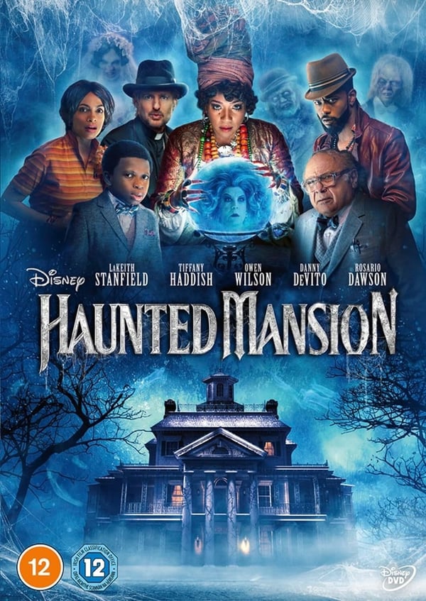 Haunted Mansion (2023) Rosario Dawson, Owen Wilson DVD