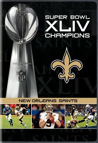 NFL Super Bowl XLIV Champions New Orleans DVD