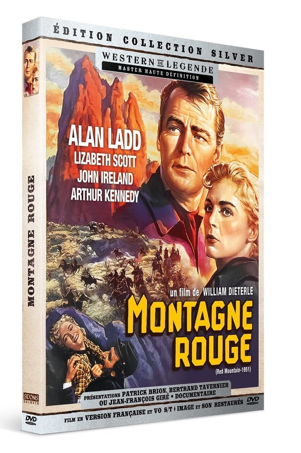 La montagne rouge William Dieterle Lizabeth Scott DVD