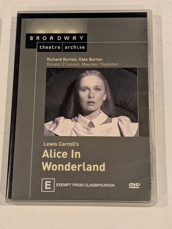 Lewis Carrolls Alice i Eventyrland - Broadway DVD