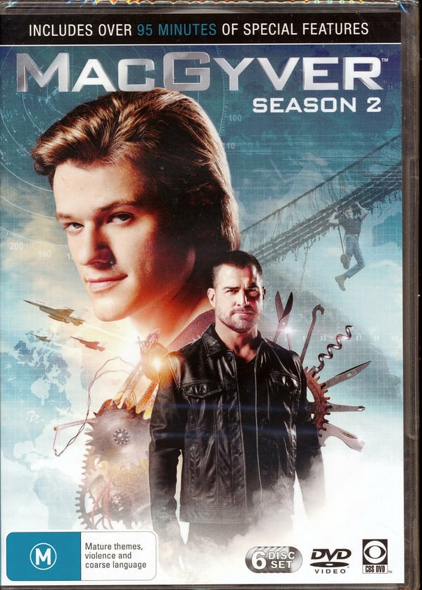 MacGyver Sæson 2 DVD (2018)