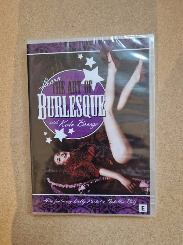 Lær Burleskens Kunst med Keda Breeze – DVD