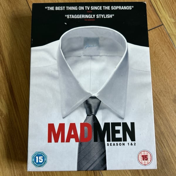 Mad Men Kausi 1-2 Boksipaketti (DVD)