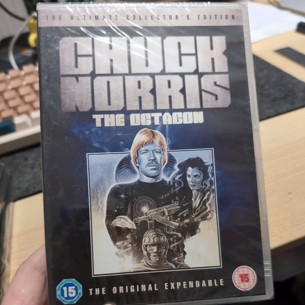 The Octagon: 25-årsjubileumsutgåva – Chuck Norris (UK) DVD