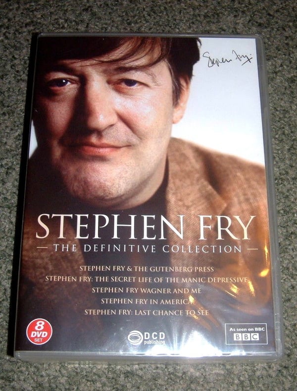 Stephen Fry: The Definitive Collection - 8-Disc Box Set DVD (BBC)