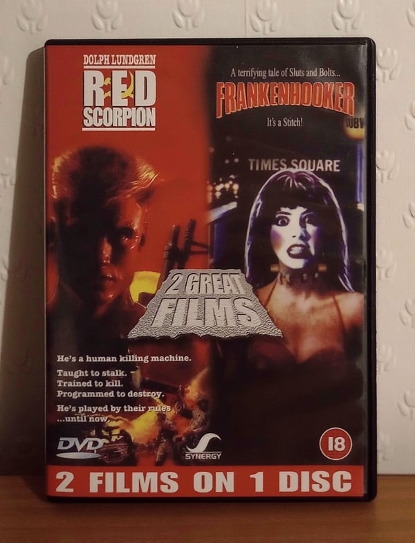 Red Scorpion & Frankenhooker Dobbeltfilm DVD