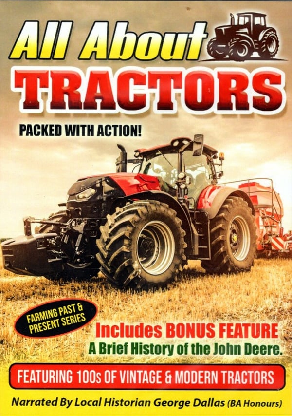 All About Tractors: John Deere, Massey, Claas DVD