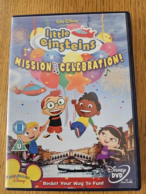 Disneyn Pienet Einsteinit: Juhlamissio (DVD)