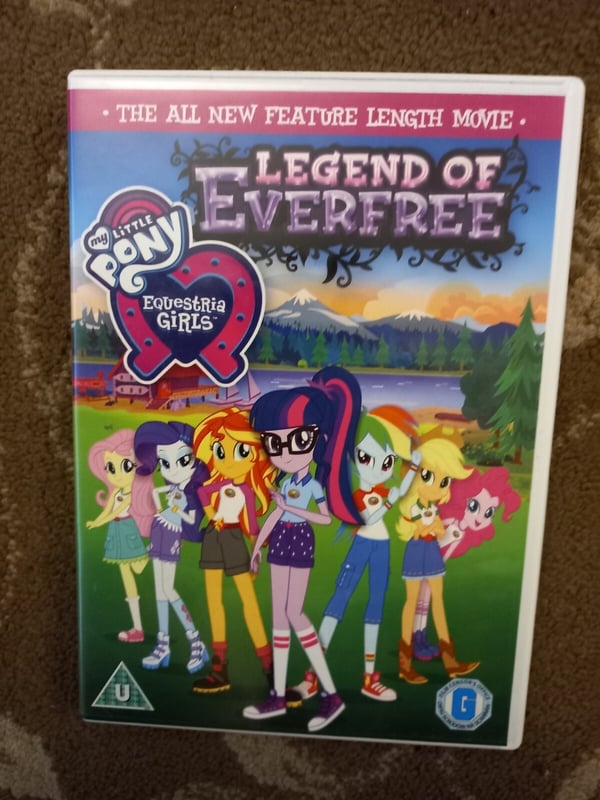 My Little Pony Equestria Girls: Legend of Everfree DVD