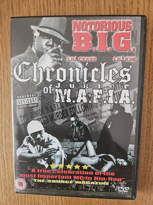 Notorious B.I.G. Chronicles of Junior Mafia Hip Hop DVD