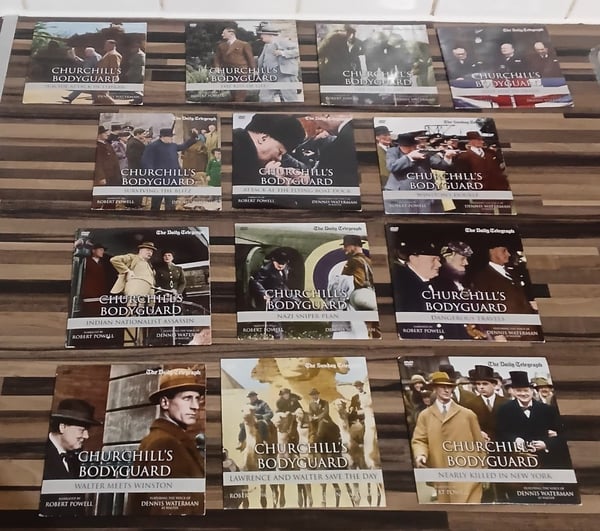 13 x Churchill's Bodyguard DVD (Daily Telegraph)