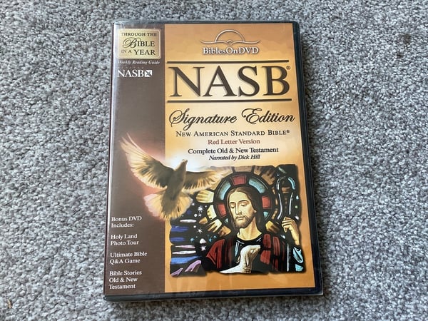 BIBLES ON NASB: Signature Edition Complete Old and New Testament Narrated DVD BIBLES ON NASB: Signature Edition Complete Old and New Testament Narrated DVD