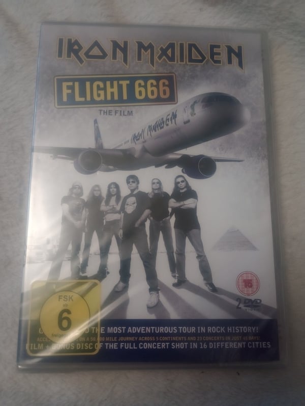 Iron Maiden Flight 666: The Film (2009) UK/EU Double Set DVD