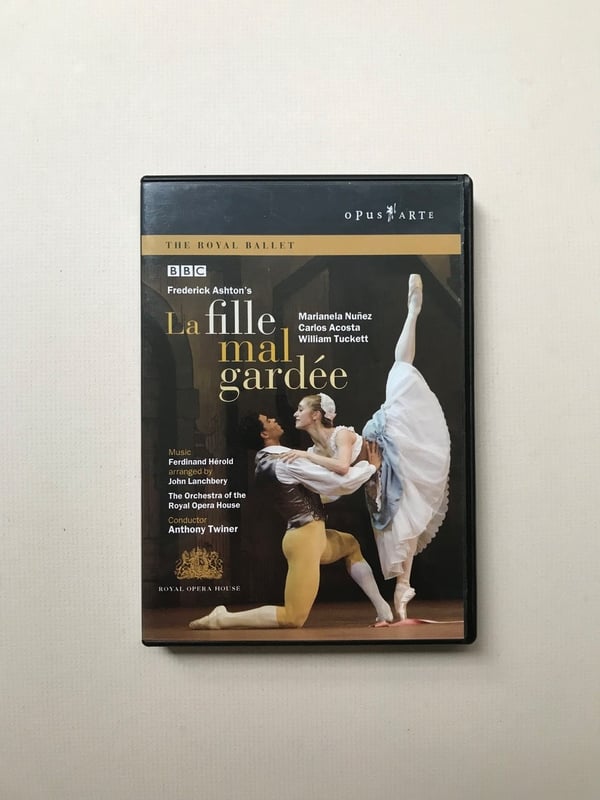 LA FILLE MAL GARDEE_THE ROYAL BALLET_OPUS ARTE DVD (2008)