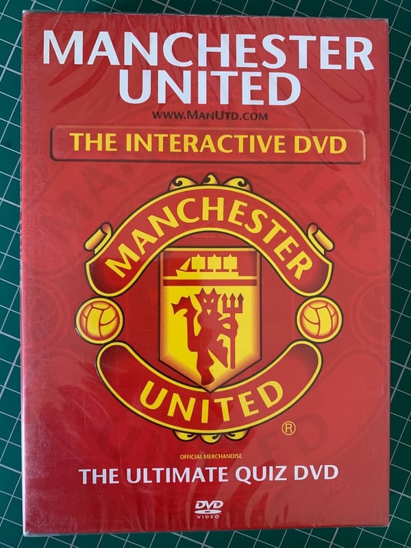 Manchester United: Den Interaktive Quiz & DVD