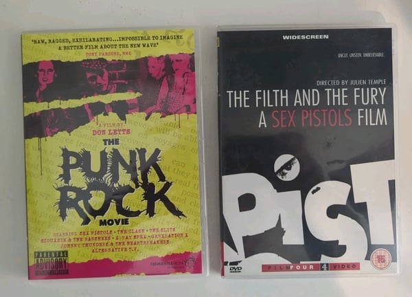 The Punk Rock Movie & The Filth And The Fury (Johnny Rotten, Clash) DVD