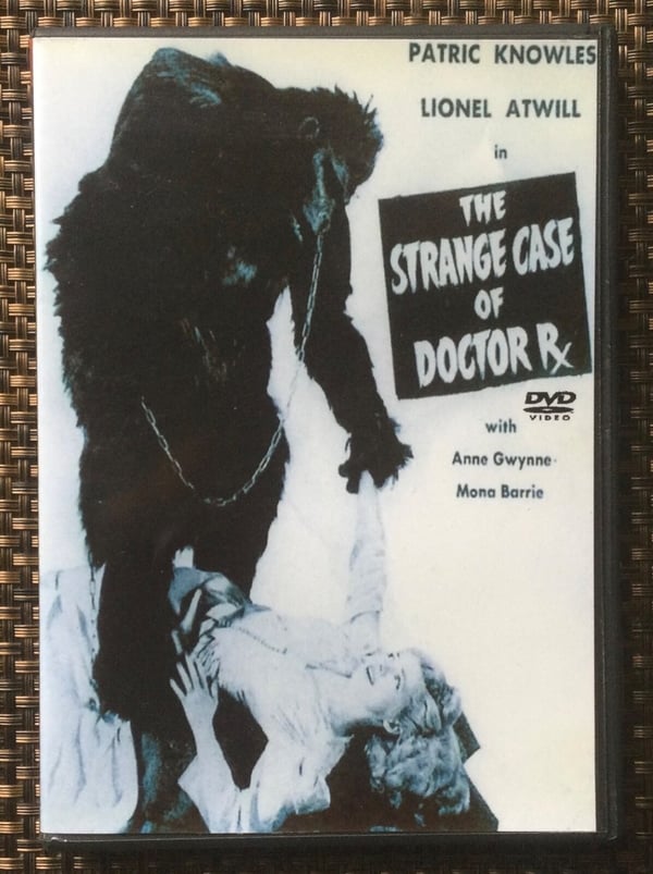The Strange Case of Doctor Rx - Vintage, Harvinainen (1942) DVD