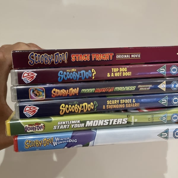 6 x Scooby Doo DVD-pakke - Vinter, Monstre