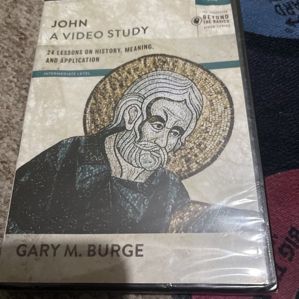 Johannes: Videotutkimus, Gary M. Burge (24 oppituntia, DVD)