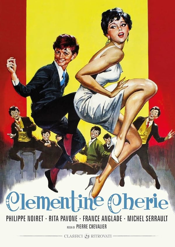 Clementine Cherie DVD med Philippe Noiret, Rita Pavone