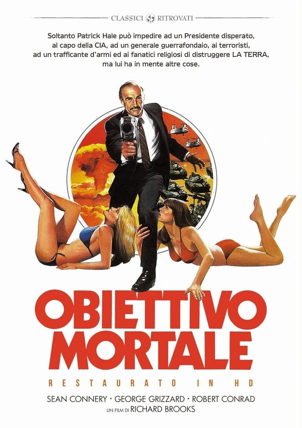 Obiettivo Mortale (Dödligt Mål) Sean Connery DVD