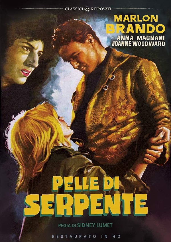 Pelle Di Serpente (Restaurert i HD) med Magnani, Brando DVD