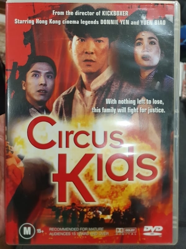 Circus Kids: Kiinalainen kamppailulajielokuva Yuen Biaon & Donnie Yenin kanssa DVD