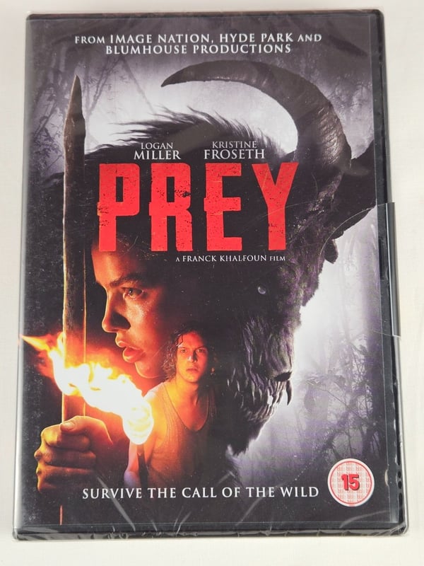 Prey (2019) DVD med Logan Miller