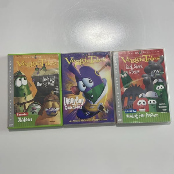 VeggieTales: Samlingspaket med 3 tecknade filmer – DVD (2006)