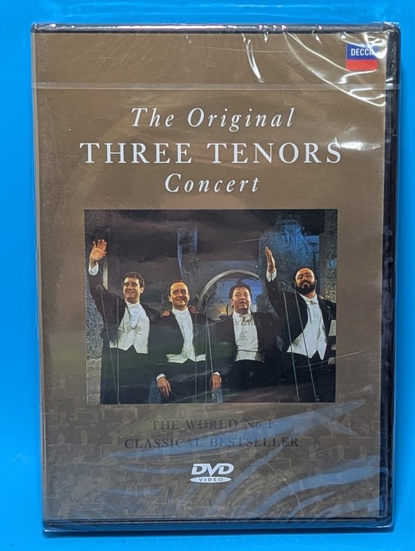 The Original Three Tenors Concert DECCA DVD (1990)