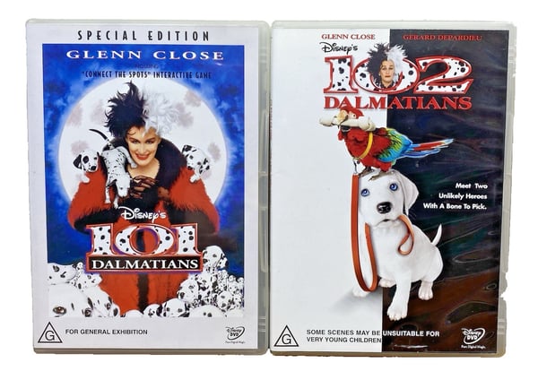 101 & 102 dalmatialaista Disney DVD (1996) 101 & 102 dalmatialaista Disney DVD (1996)