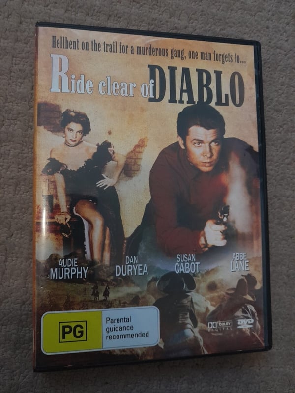 Ride Clear of Diablo – Klassisk Western på DVD
