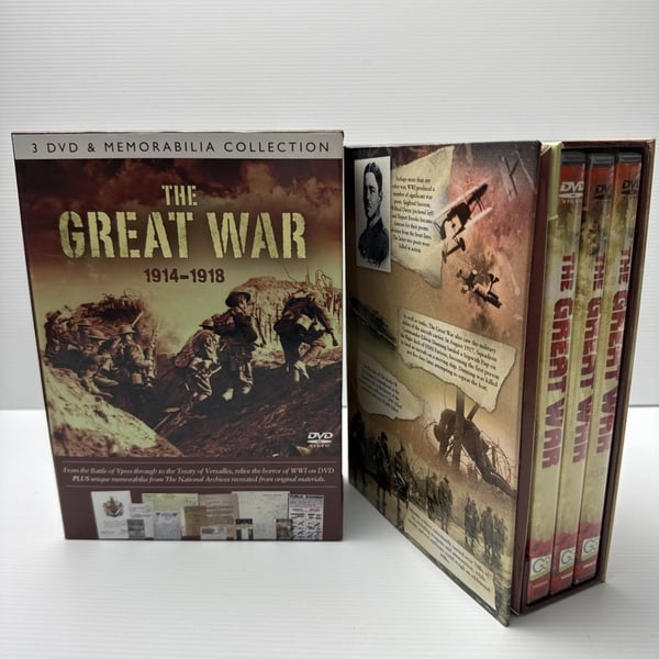 THE GREAT WAR - Samlarutgåva med minnesföremål (1914) DVD