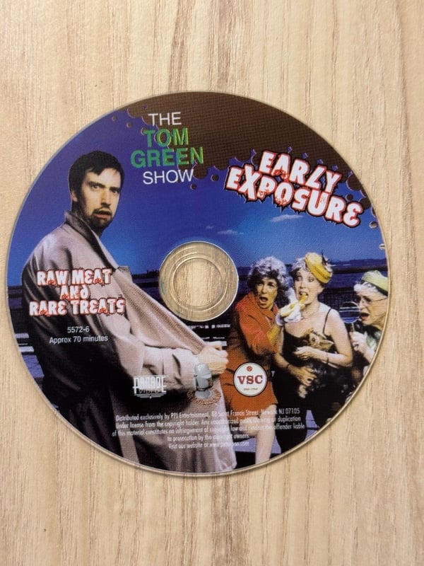 The Tom Green Show: Early Exposure (Kun skive) – Sjælden DVD