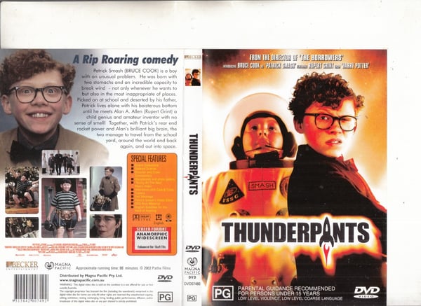 Thunderpants: Pete Hewitt -elokuva (2002) – DVD