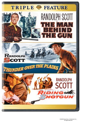 The Man Behind the Gun / Thunder Over the Plains (DVD)