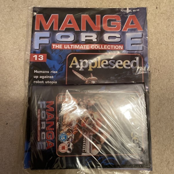 Appleseed Manga Force The Ultimate Collection Magazine DVD (2006)
