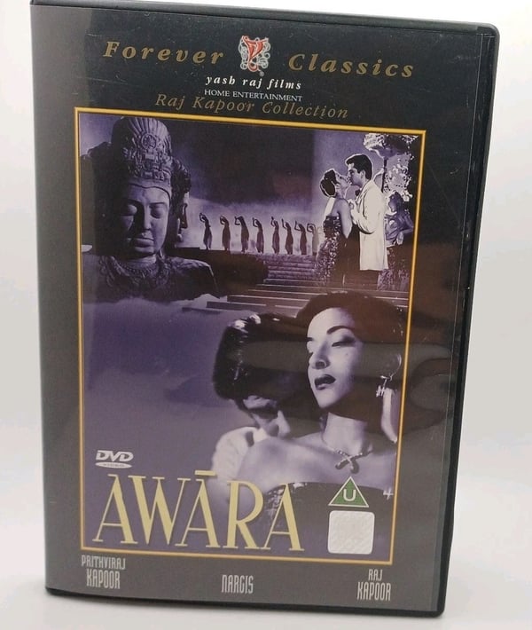 Awara Raj Kapoor Hindi Klassikkoelokuva DVD