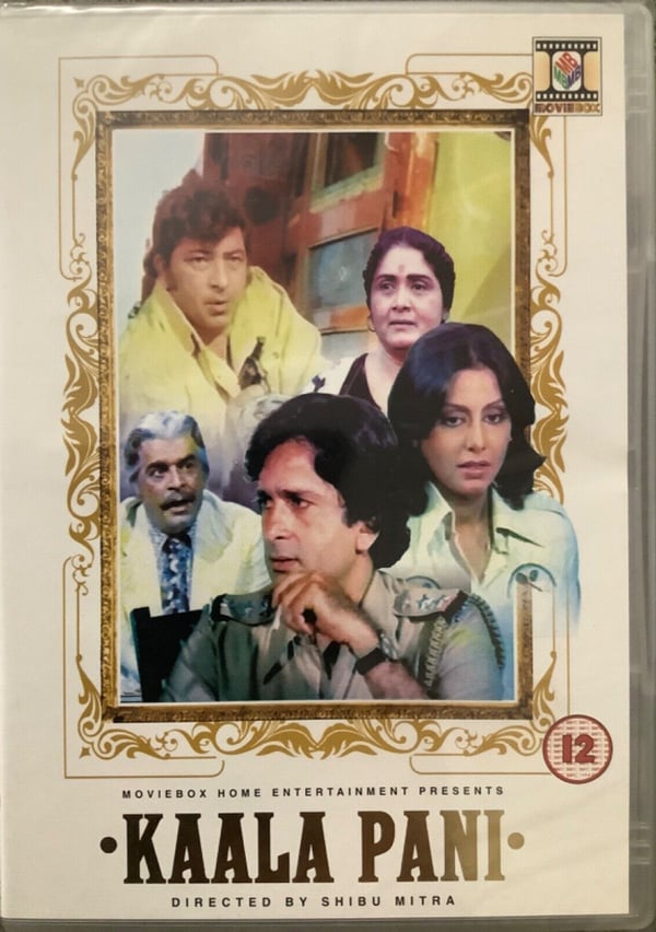 Kaala Pani – Klassisk Bollywood-drama med Shashi Kapoor (DVD)
