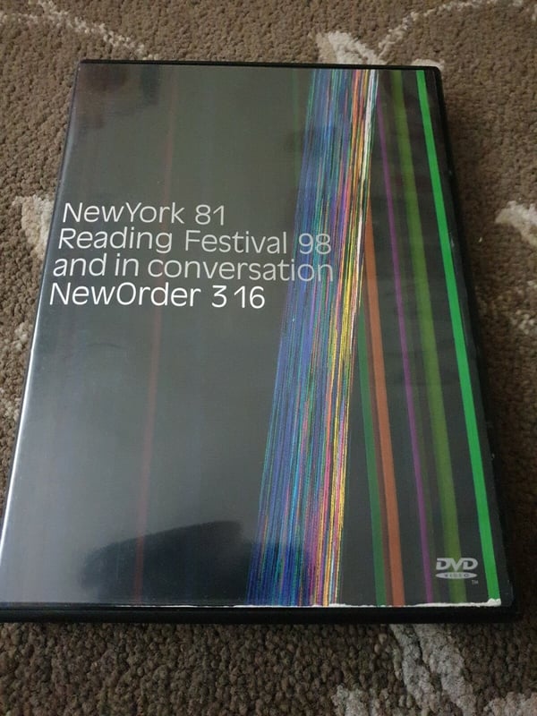 ORDER 316 YORK 81 / READING FESTIVAL 98 OCH I SAMTAL MUSIK DVD