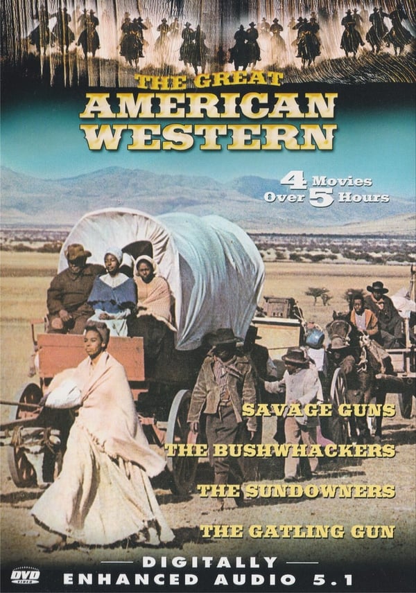 Savage Guns: Bushwhackers, Sundowners, Gatling Gun - Western DVD