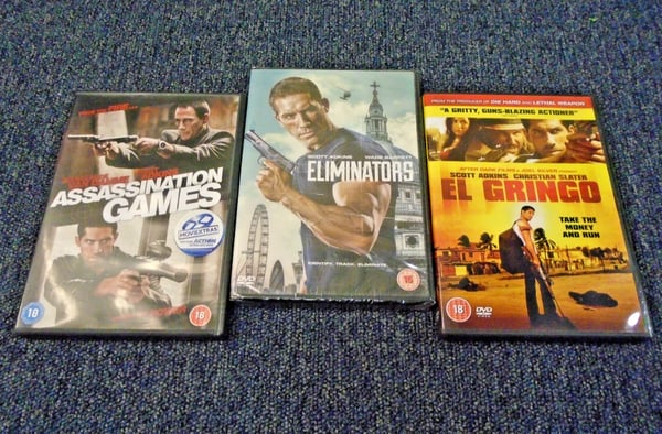 Scott Adkins Actionpakke – 3 film på 1 DVD