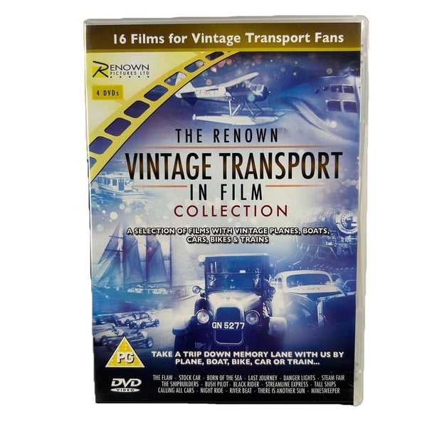 Renown Vintage Transport In Film Collection Boxset: 16 Filmer (DVD)