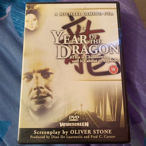 Year Of The Dragon - Sjælden Widescreen DVD