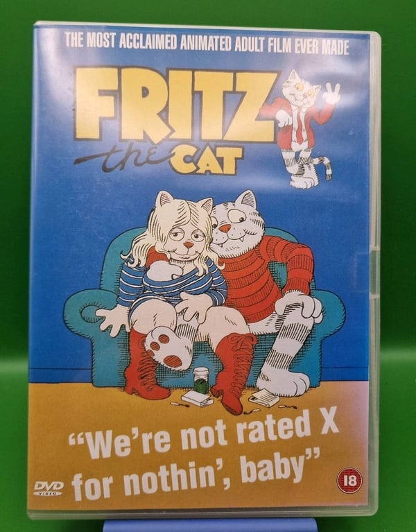 Fritz the Cat (1972) – Animoitu Kulttielokuva DVD:llä