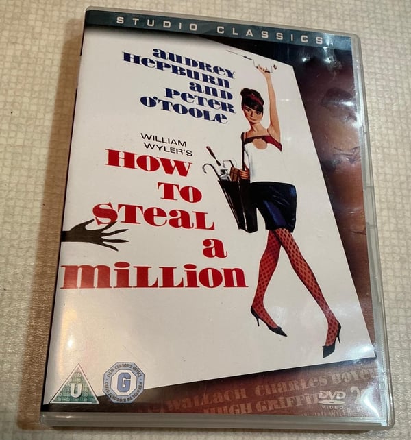 How to Steal a Million (DVD) – Audrey Hepburn, Peter O'Toole