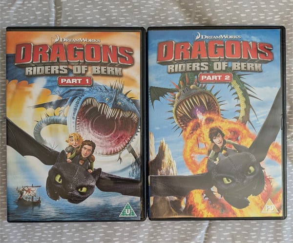 DreamWorks Dragons: Riders of Berk Sæson 1 – DVD