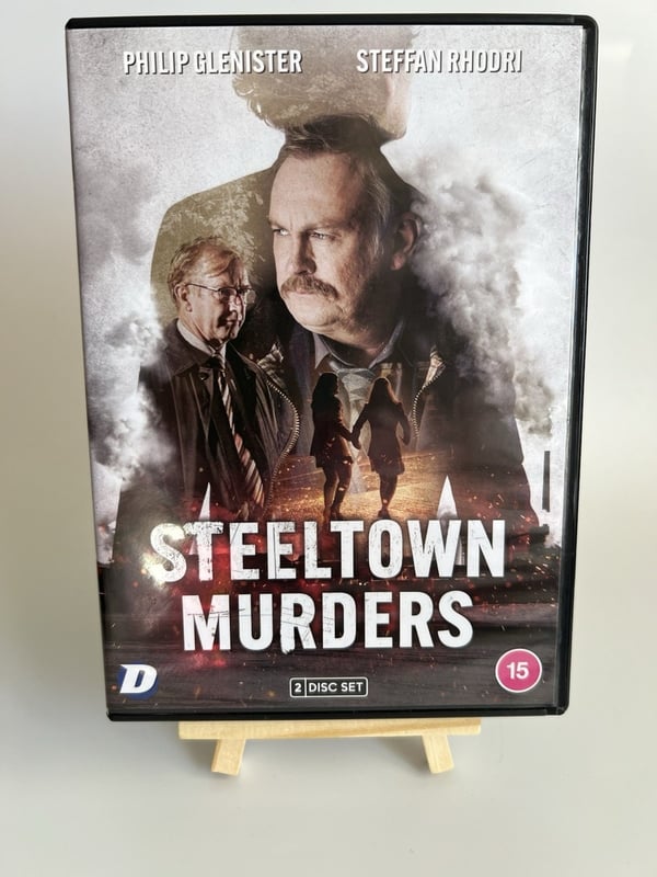 Steeltown Murders med Steffan Rhodri - DVD (2023)